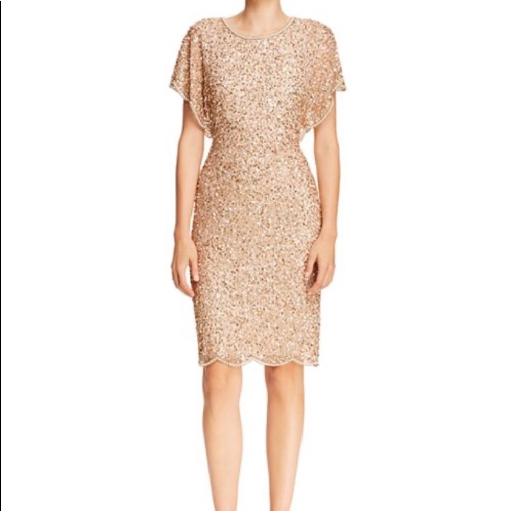 Adrianna Papell Sequin Dress